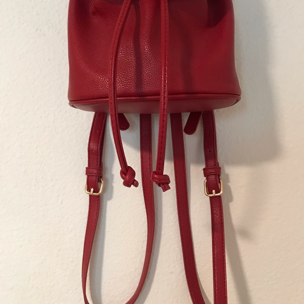 Red Mini Forever 21 Backpack - Picture 8 of 10